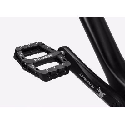 2. Rockbros 2017-12CBK Nylon Bicycle Pedal Set - Black