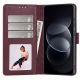 2. Tech-Protect Wallet case for Xiaomi Redmi Note 17 Pro 5G - burgundy