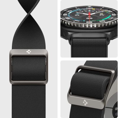 8. Spigen Fit Lite Strap for Samsung Galaxy Watch 40/44/46 mm - Black