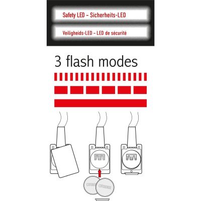 5. LED LANYARD 120CM RED