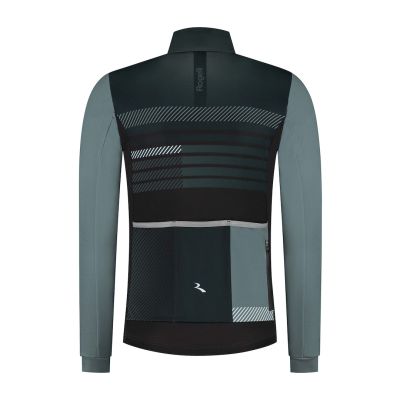 2. Rogelli STRYDE long sleeve shirt black and blue M