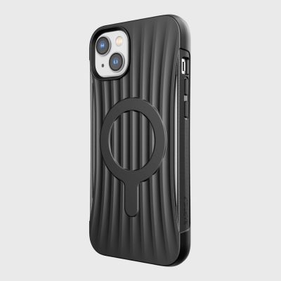8. Raptic X-Doria Clutch Case iPhone 14 Plus with MagSafe back cover black