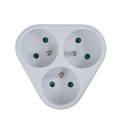 ESPERANZA ELK303W 3-OUTLET ELECTRIC SOCKET WHITE