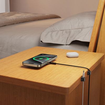 13. Joyroom JR-ZS368 magnetic cable organizer - black (3 pcs.)