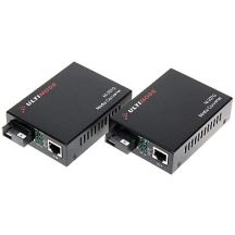 Single-mode media converter set TXRX M-207G ULTIMODE