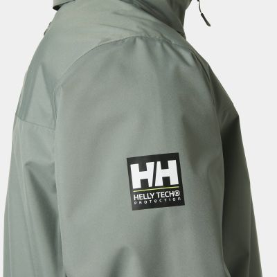 4. Helly Hansen Men's Sailing Jacket Crew Hooded Jacket 2 34443 485