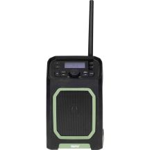 Imperial DABMAN OR 5 mobiele DAB+/FM buitenradio Portable Digital Black, Green