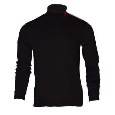 Men's Hugo Boss Derollo224 Slim Fit Black Turtleneck - 50479373