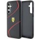 Ferrari Twist Metal Logo case for Samsung Galaxy S23 FE - black