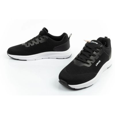 8. Levi's women's shoes sports sneakers Hudson fashionable black comfortable