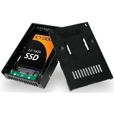 2. IcyDock adapter 2.5" -> 3.5" SATAI-III SSD&HDD 7-9.5mm