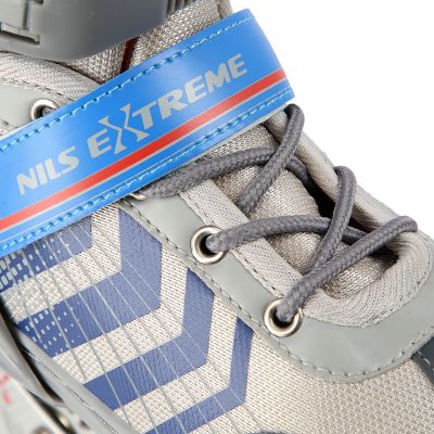 9. NH18192 4in1 GREY-BLUE SIZE S(29-33) ROLLER SKATES WITH HOCKEY SLEEVE NILS EXTREME