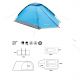 5. NILS CAMP Nightfall NC6033 camping tent for 2 people, blue