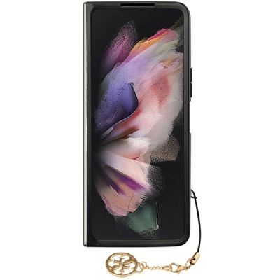5. Guess GUHCZFD5GF4GBR F946 Z Fold5 brown/brown hardcase 4G Charms Collection