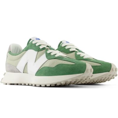 6. New Balance 327 Women's/Men's Sneakers Suede Green (U327CE)