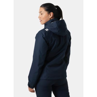 6. Helly Hansen Women's W Crew Hooded Mid Jacket 34447 597
