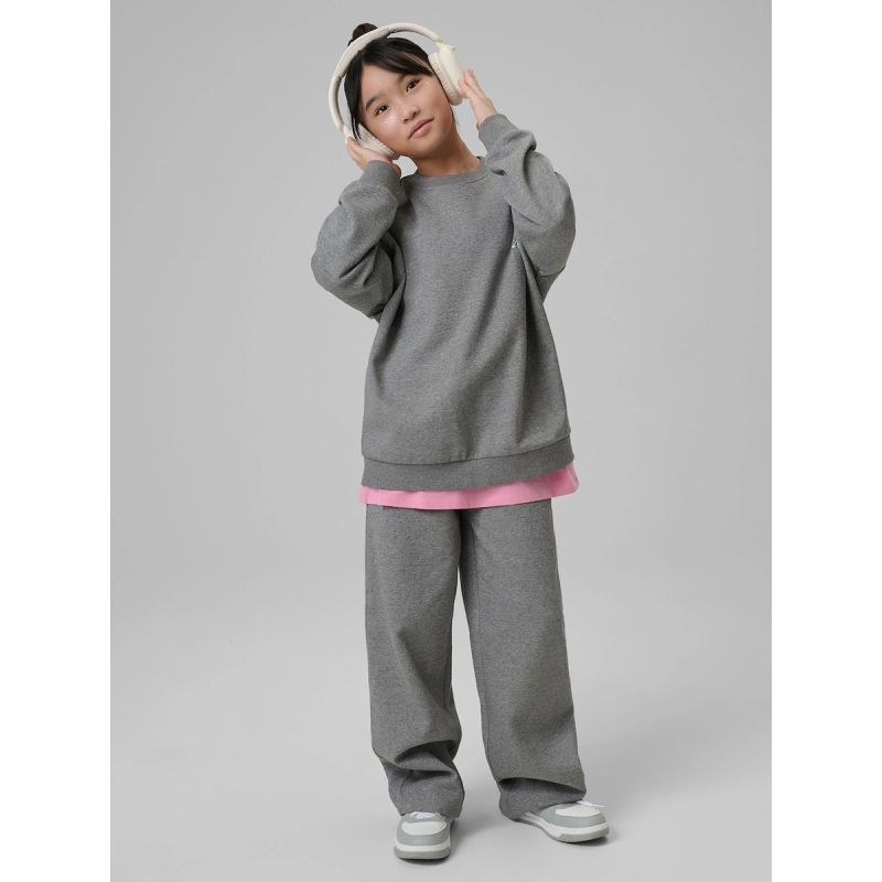 6. Girls' loose sweatshirt without hood 4F 4FJRSS26TSWSF2624-25M
