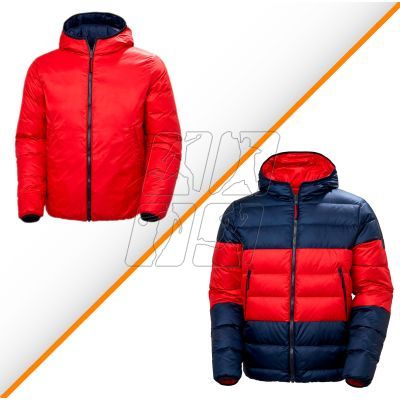 12. Helly Hansen Rwb Revesible Down Jacket M 53666 597