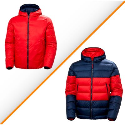 12. Helly Hansen Rwb Revesible Down jacket M 53666 597