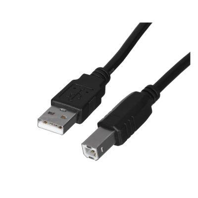 Lanberg CA-USBA-10CC-0018-BK cable (USB 2.0 M - USB 2.0 M; 1.8m; black)