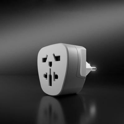 6. SBS CH Travel Adapter - Universal - White