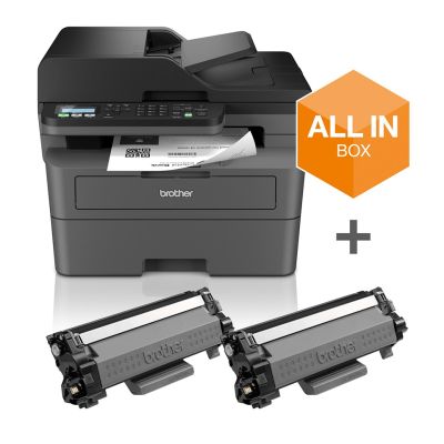 10. Brother MFC-L2827DWXL Multifunction Printer Laser A4 1200 x 1200 DPI 32 ppm Wi-Fi