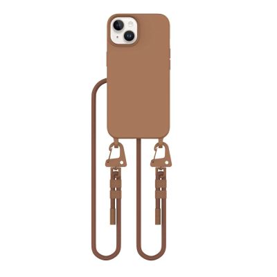 2. Tech-Protect MagNecklace MagSafe iPhone 13 Case - Brown