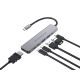 6. Conceptronic DONN33G Wired Docking Station USB 3.2 Gen 1 (3.1 Gen 1) Type-C Silver