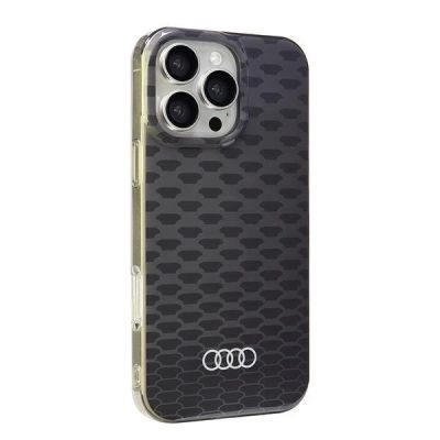 2. Audi IML Stitching Pattern MagSafe iPhone 16 Pro Max 6.9" black/black hardcase AU-IMLMIP16PM-Q5/D3-BK