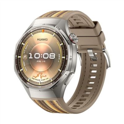 4. Huawei WATCH GT6 PRO 3.73 cm (1.47") AMOLED 46 mm Digital 466 x 466 px Touchscreen Black, Titanium GPS