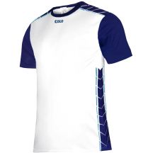 Colo Solid M volleyball shirt, white and navy blue