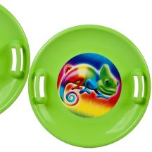 UFO Snow Saucer Sled GREEN R.M