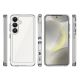2. Outer Space Case with Gel Frame for Samsung Galaxy S25 - Clear Black