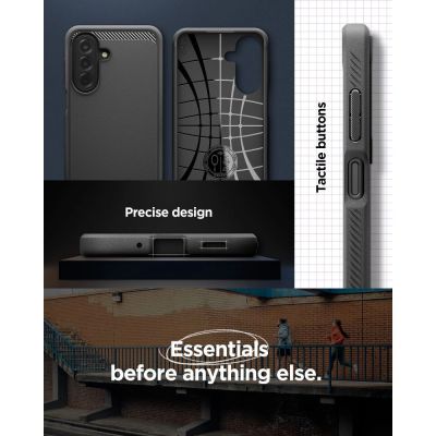 11. Spigen Rugged Armor Case for Samsung Galaxy A27 5G - Matte Black