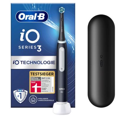 17. Oral-B 8006540731536 Electric Toothbrush Adult Rotating Pulsating Toothbrush Black, White