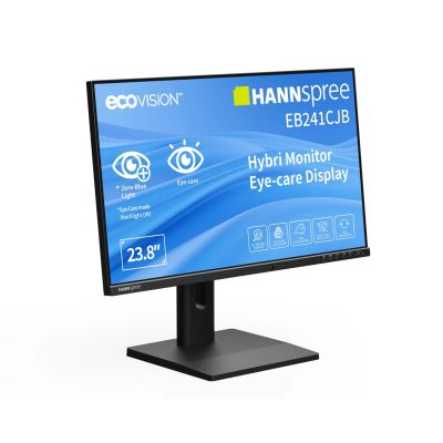 12. Hannspree Hybri Monitor EB241CJB computer monitor 60.5 cm (23.8") 1920 x 1080 px Full HD LCD Black