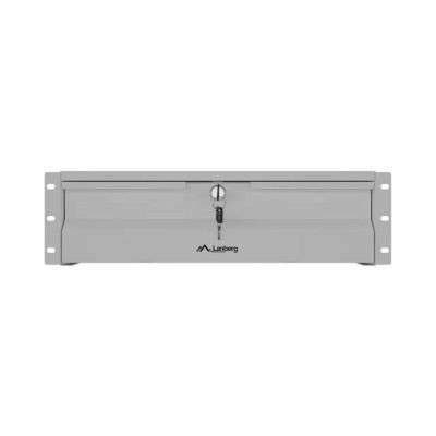 10. LANBERG DRAWER FOR CABINETS 19" 3U 360MM GRAY