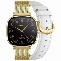 Smartwatch Gravity Gold Bracelet + Strap GT32-2
