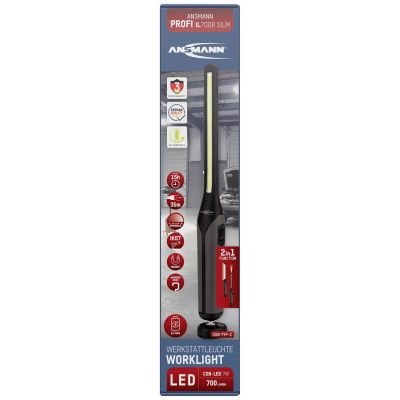 6. Ansmann 990-00125 Inspection IL700R LED Work Light (Monochrome) Rechargeable 7 W 700 lm