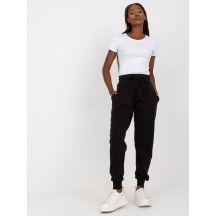 Black basic sweatpants with pockets (B-005.11X)
