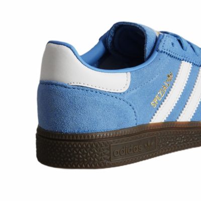 7. Adidas Handball Spezial Kids Light Blue / Cloud White Sports Shoes - JI2896