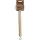 5. RUBBER CAMPING HAMMER WITH WOODEN HANDLE