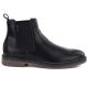 6. Men's leather Chelsea boots, unlined, black, Big Star UU174280