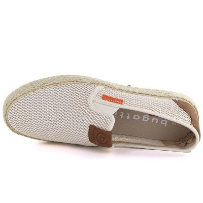 3. Men's slip-on espadrilles beige Bugatti TT15305