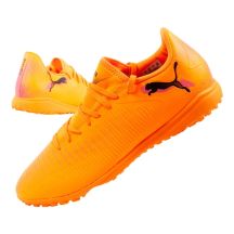 Puma men's sports shoes Future 8 Play TT turf football shoes orange