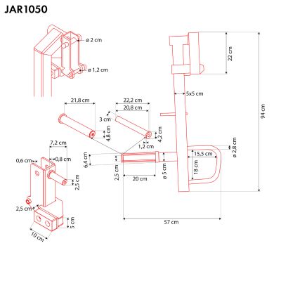 5. JAR1050 JAMMER ARMS HMS