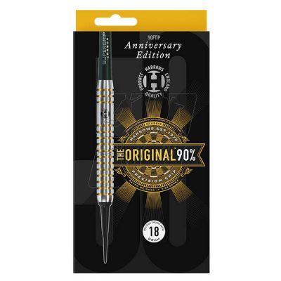 4. Harrows Original 90% 50th Anniversary Edition softip darts