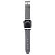 2. Karl Lagerfeld Saffiano Monogram strap for Apple Watch 38/40/41mm - silver