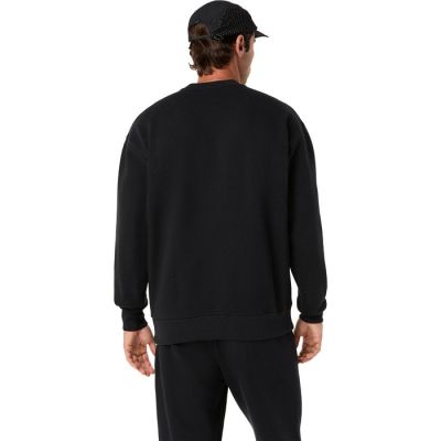 2. ASICS Fleece Relaxed Crew-Neck Top