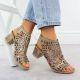 5. Women’s Closed-Toe Perforated Sandals Rieker 64780-90